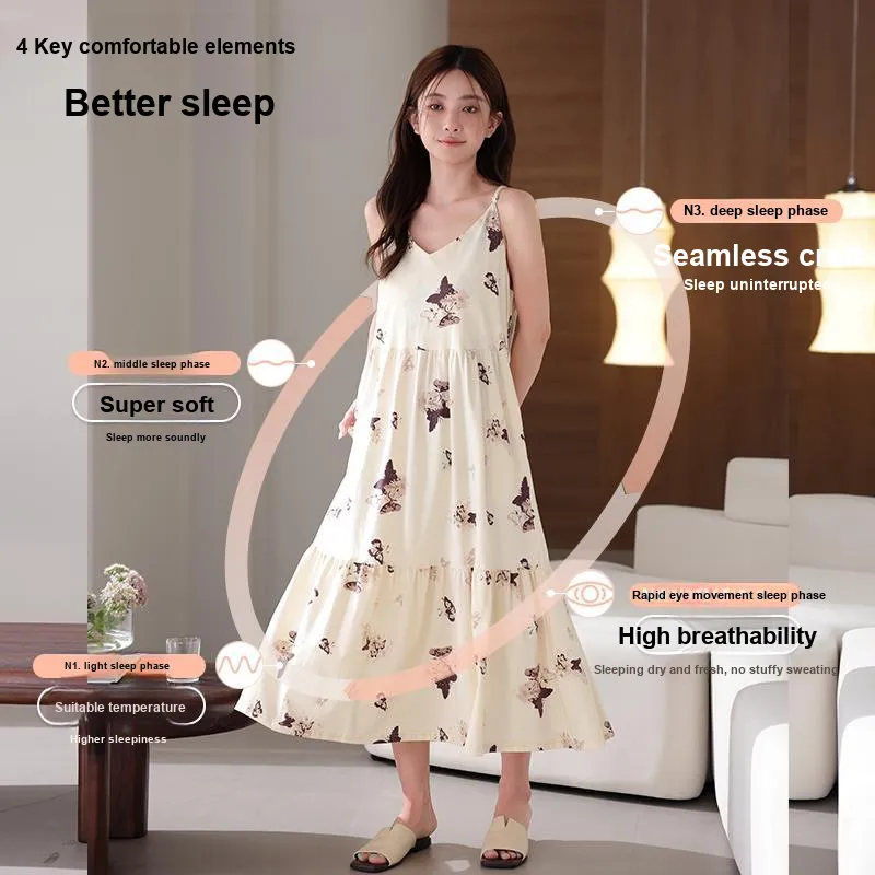 Lan Miao Women's Nightgowns-2