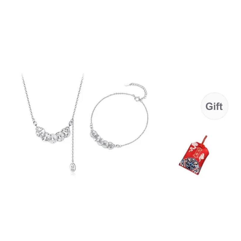 BLEC S925 Silver Necklaces Women's-1