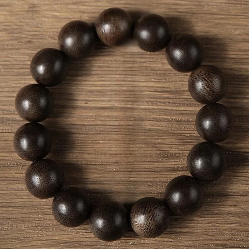 SHUZHUO Fragrance Agarwood Bracelets Unisex-4