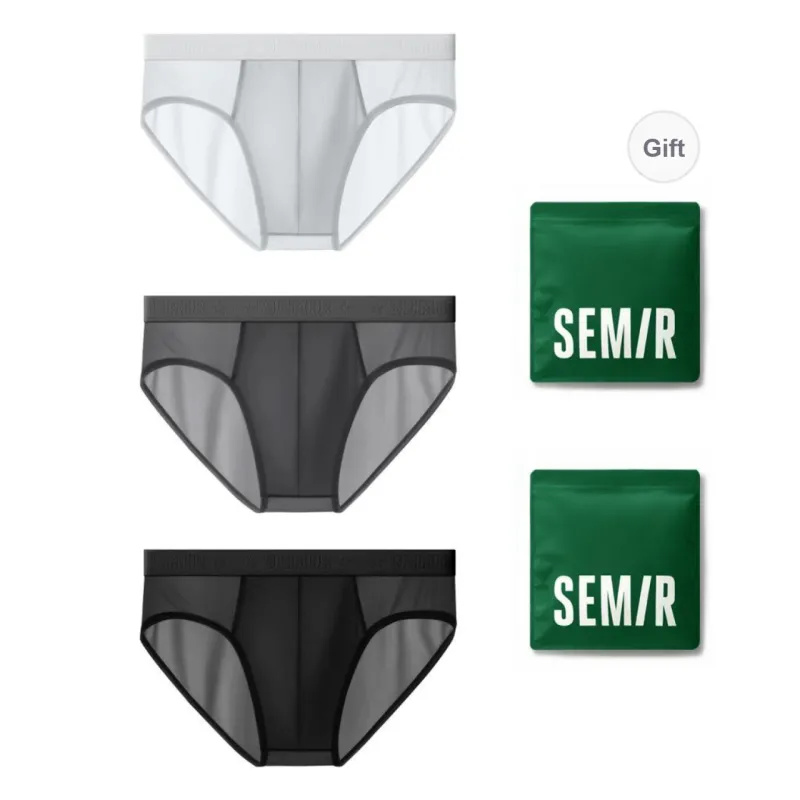 SEM/R Underpants Men's Shopping Bag Combo Set-0