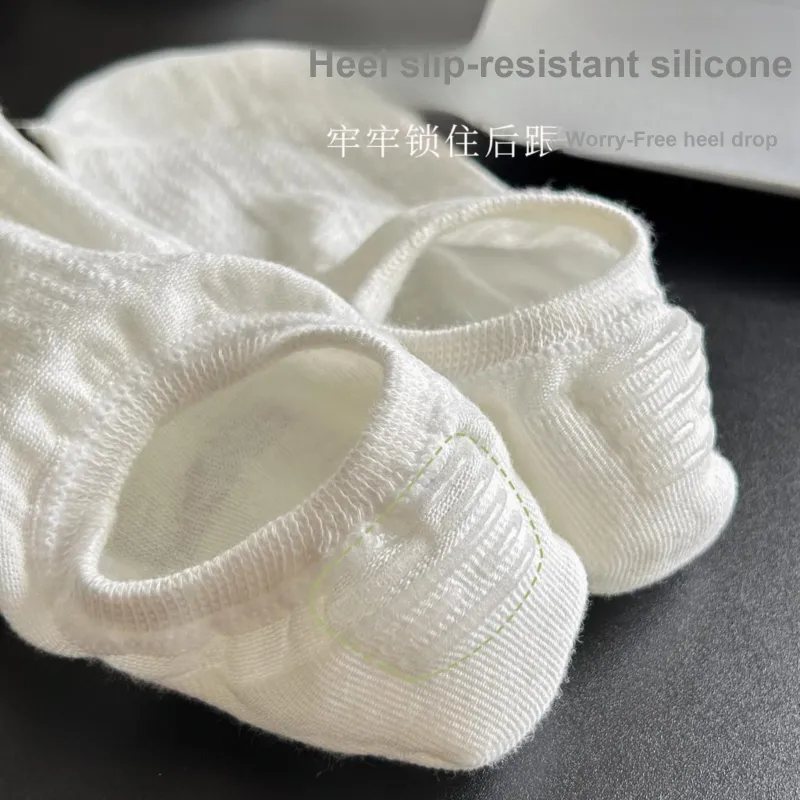 XXLLG No Show Socks Women's 5 Pack-4