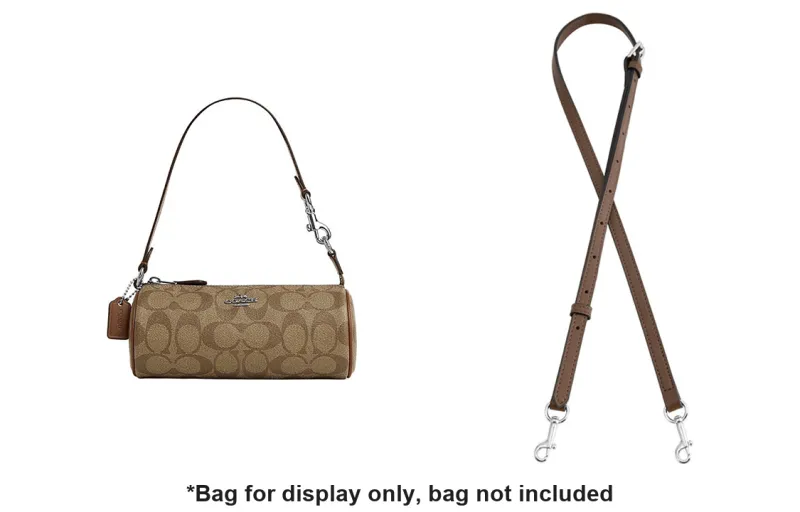 Luxury Care Artisan Workshop Imported Microfiber Bag Strap Women's Black-6