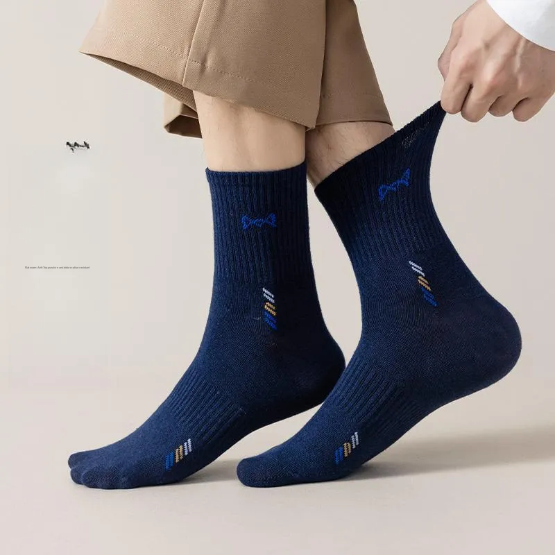 MIIOW Mid Calf Socks Men's Combo Set-17