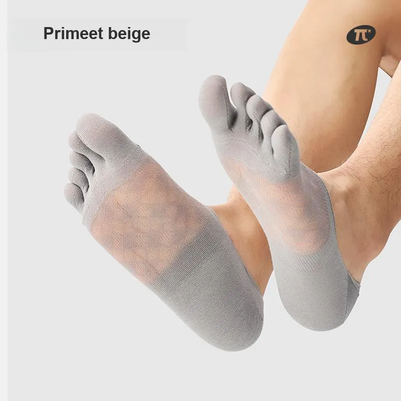Primeet No Show Socks Men's 5 Pack-4