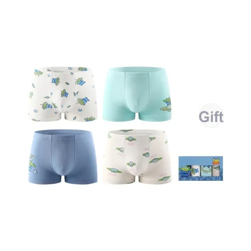 Disney Трусы 4 шт. Прозрачное окно Коробка Многоцветная коробка Включено Детский