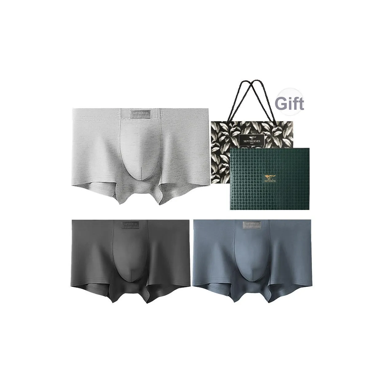 SEPTWOLVES Men Underwear Gift Boxes