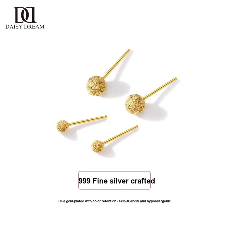 Daisy Dream Sterling Silver Stud Earrings Women's-2