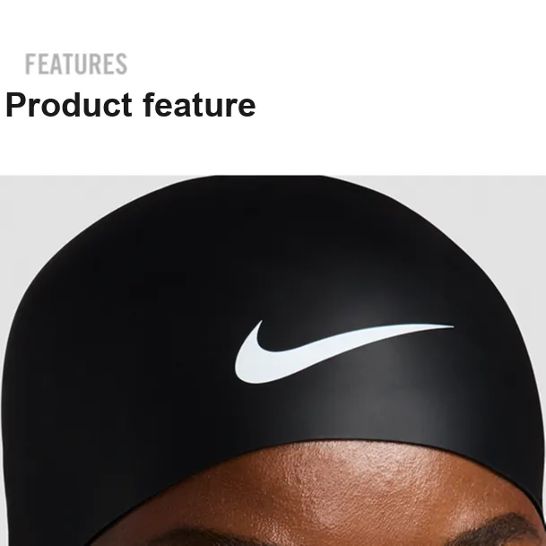 Nike Swimming Caps Silicone Summer Unisex-1