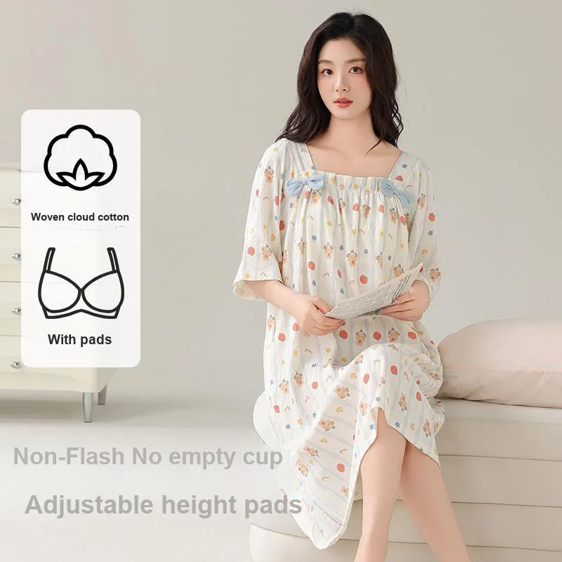 MADALLO Women's Nightgowns-1
