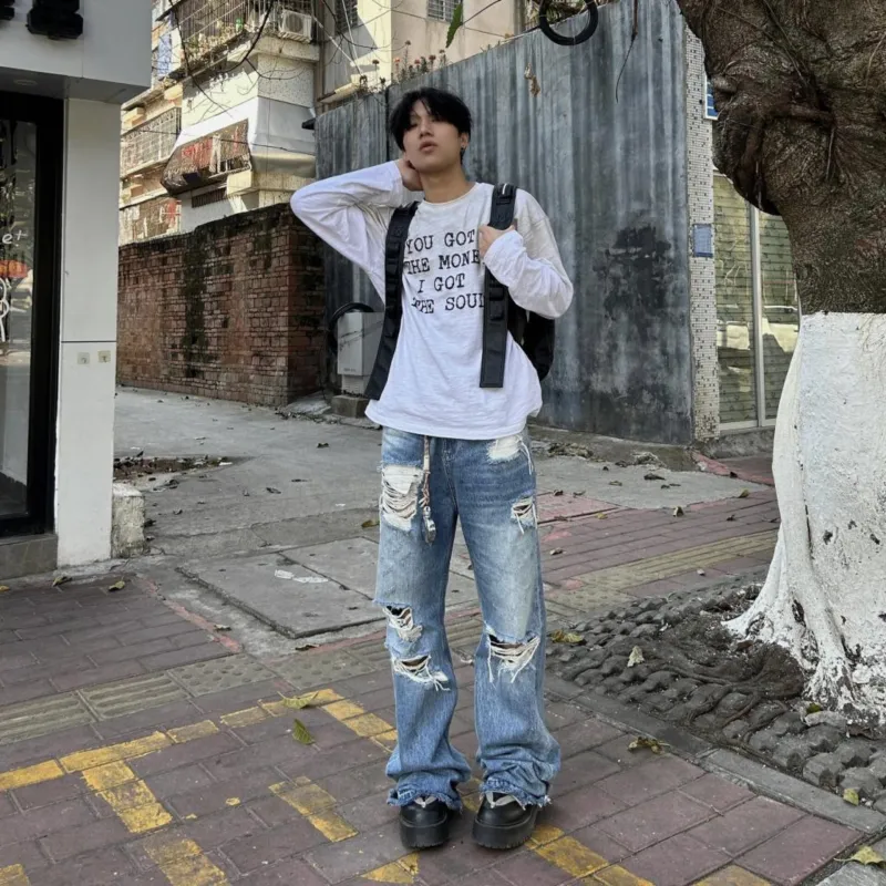 HLPT Jeans Unisex Blue-2