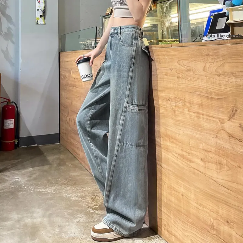 Tonlion Jeans Women's Vintage Blue-5