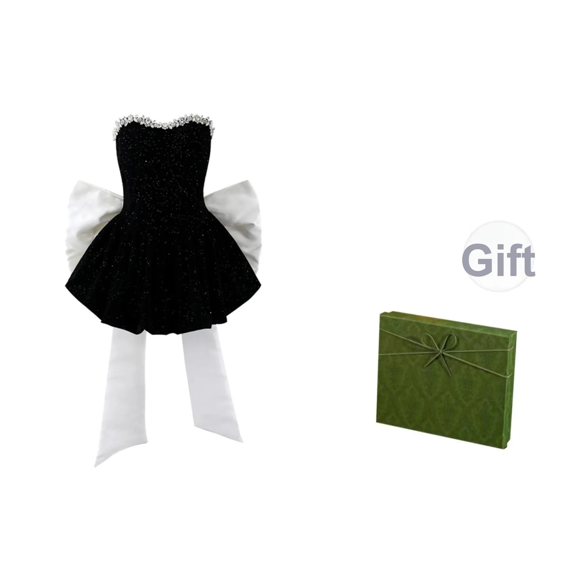 DITB Черная Юбка Женские Платья без рукавов