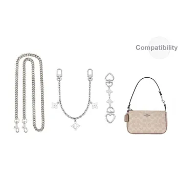 Jingxi Alloy Bag Accessory Women's Silver