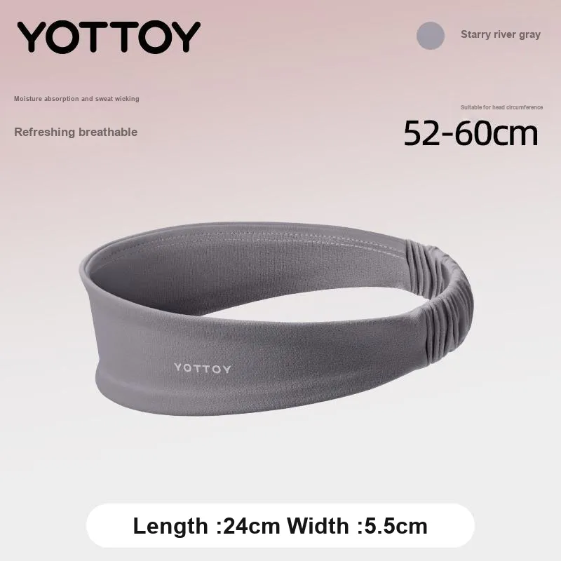 YOTTOY Sweatband, Hair Band Elastic Moisture Absorption, Sweat Channeling Fitness Yoga Running Jump Rope Dancing Unisex-8