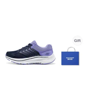 Skechers WOMEN'S GO Series Running Shoes Women's Low-Top Blue Purple
