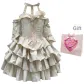 Apricot Pink Dress+Sleeve Covers+Boutonnieres+Box