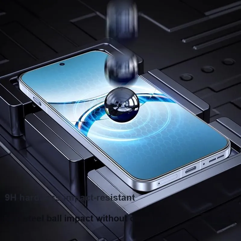 Flashing Demons Compatibility OPPOFindX8/X8 Pro Fingerprint Resistant HD Impact Resistant Cell Phone Protective Films-1