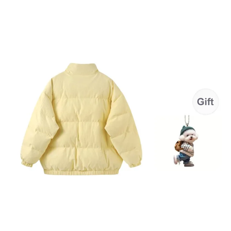 QISENYAR QSYRIS Puffer Jacket Women's Light Yellow-3