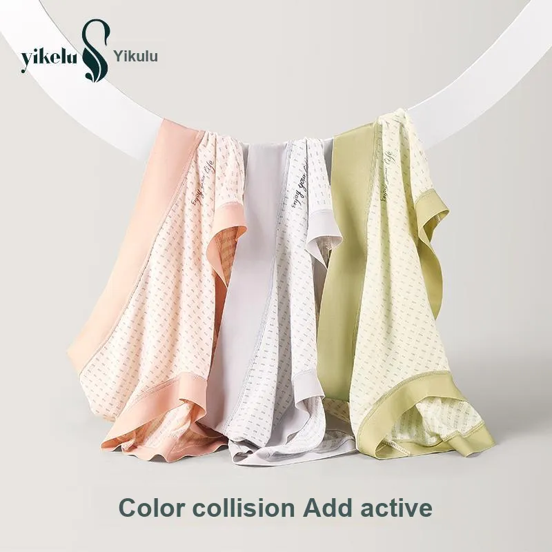 YIKELU Underpants Women's 4 Pack-12