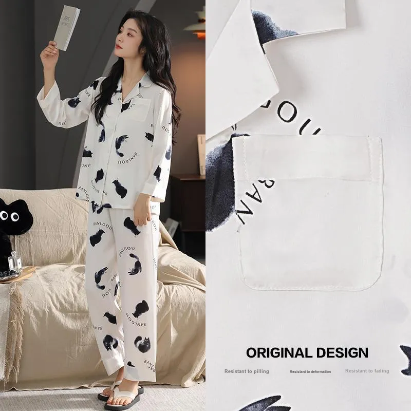 ROUKEER Women's Pajama Sets-20