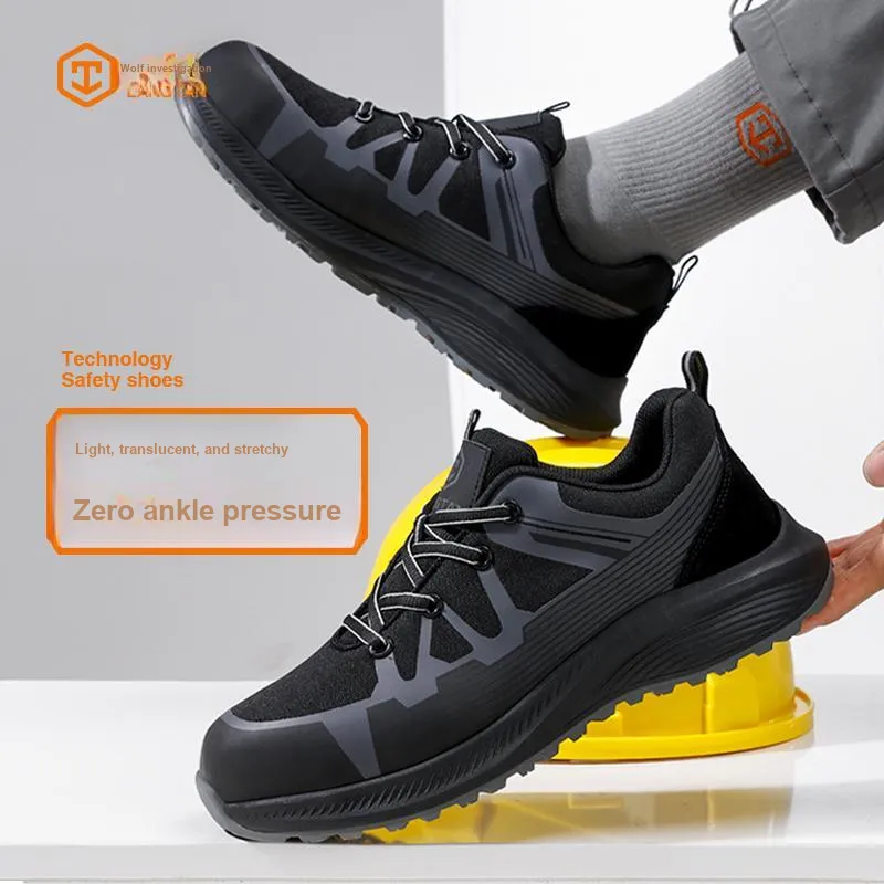 Wolf Detective Wear resistant And Lightweight Low Top Outdoor Shoes Unisex Black-11