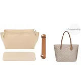 [Three-Piece Set Milk Tea]Zipper Liner+Bottom Pad+Shoulder Pads