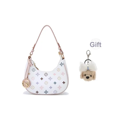 Carit Koty Полиуретан ПУ (полиуретан) Сумка через плечо Стандартная Женская Экрю