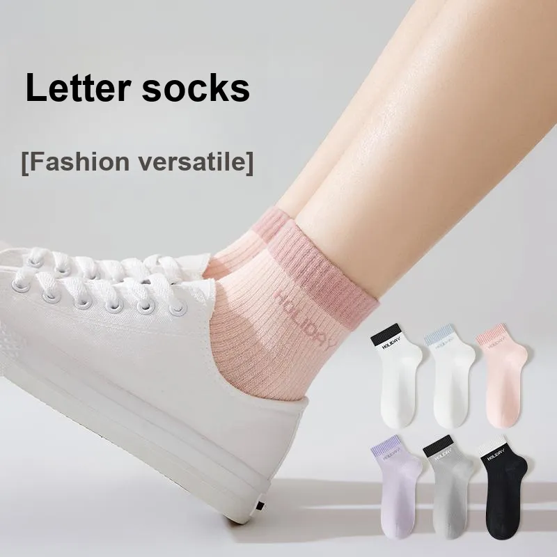 Urban Beauty Ankle Socks Women's 5 Pack-3