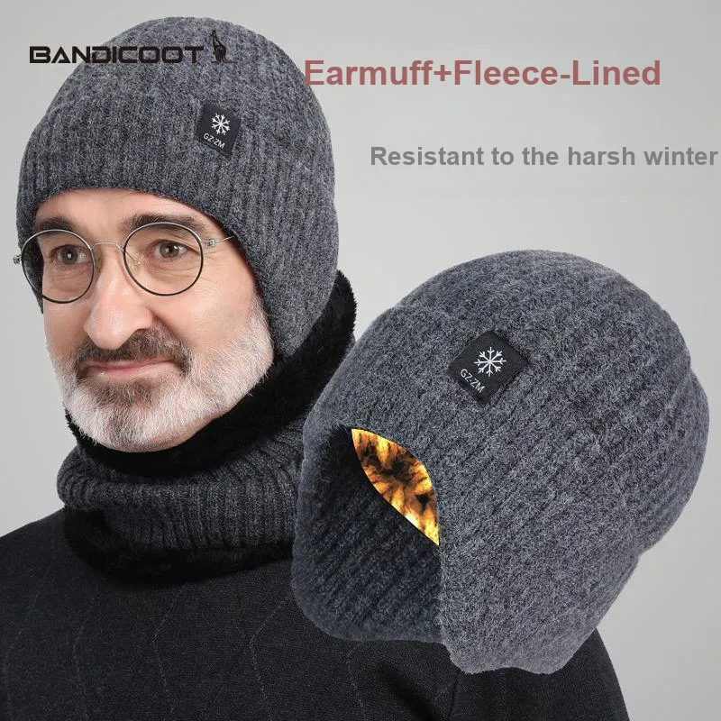 BANDICOOT Polyester Beanies Men's-11