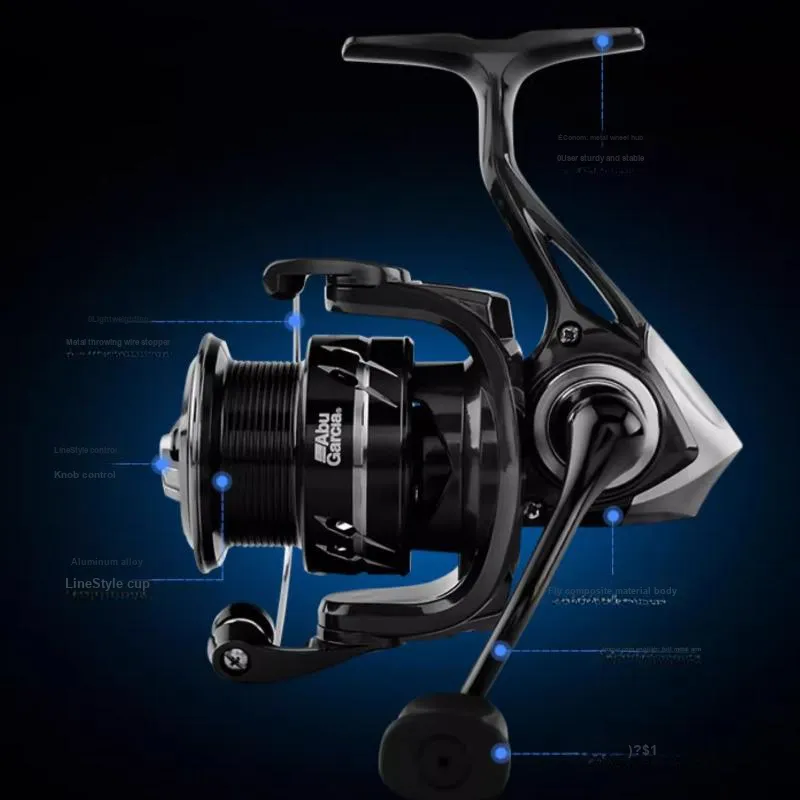 ABU GARCIA Fishing Line Reels Front Drag Spinning Reel Fishing, Outdoor-2