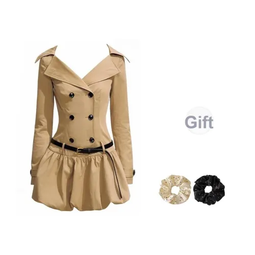 CANTALOVE Длинное платье с длинными рукавами женское