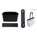 City33[Blue White]Open Top Liner+Shoulder Pads+Bottom Pad
