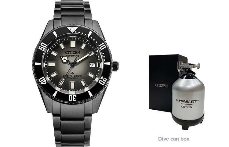 CITIZEN Promaster Collection Mechanical Movement Watch Men's Watches Black Dial NB6025-59H-3