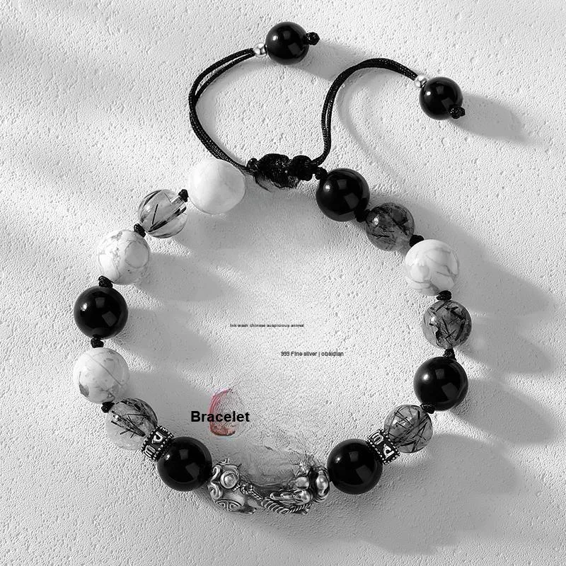 OWNCOOL Obsidian Jade Bracelets Men's-1