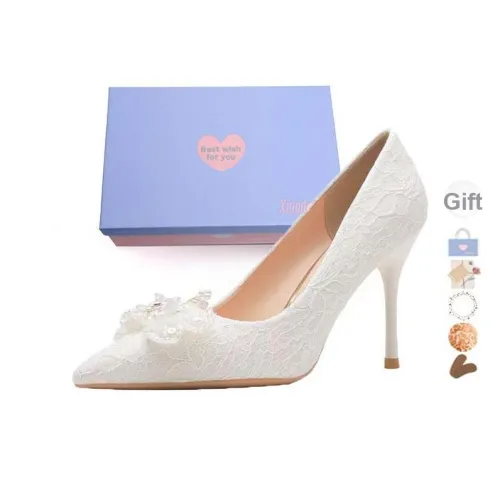 Xingdiman Узкий каблук Высокие каблуки Женские Белые