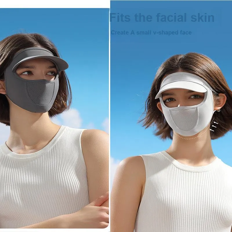 JEANSWEST Acrylic Sun Protection Masks Unisex-1