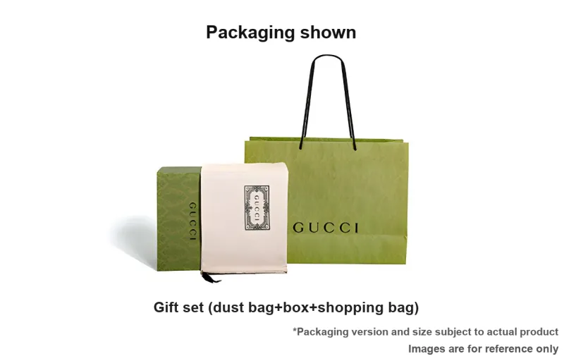 GUCCI Blondie Sheepskin Crossbody Bag Shoulder Bag Small Size Women's Silver-5
