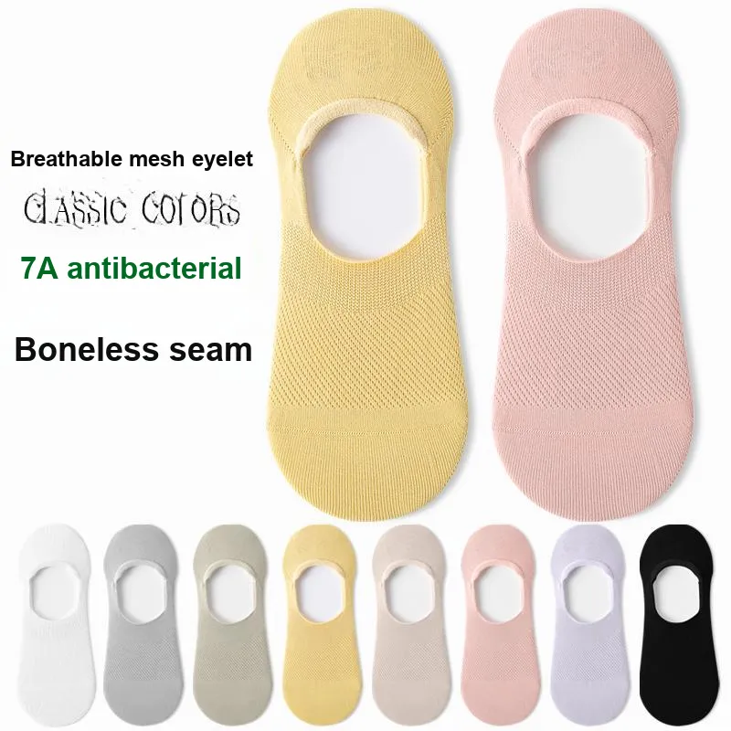 7 SEVFUN No Show Socks Women's Combo Set-33