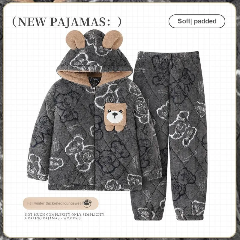 Maultiay Pajama Set Men's Dark Gray-1