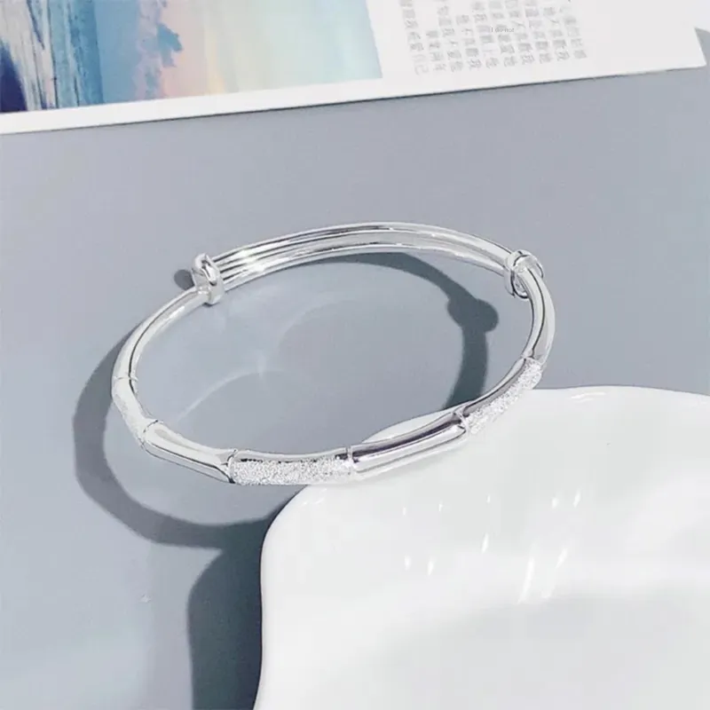 Golden Bliss S999 Fine Silver Sterling Silver Bracelets Women's-4