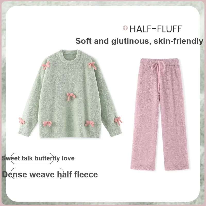 Beast's Secret Pajama Set Women's Green-4