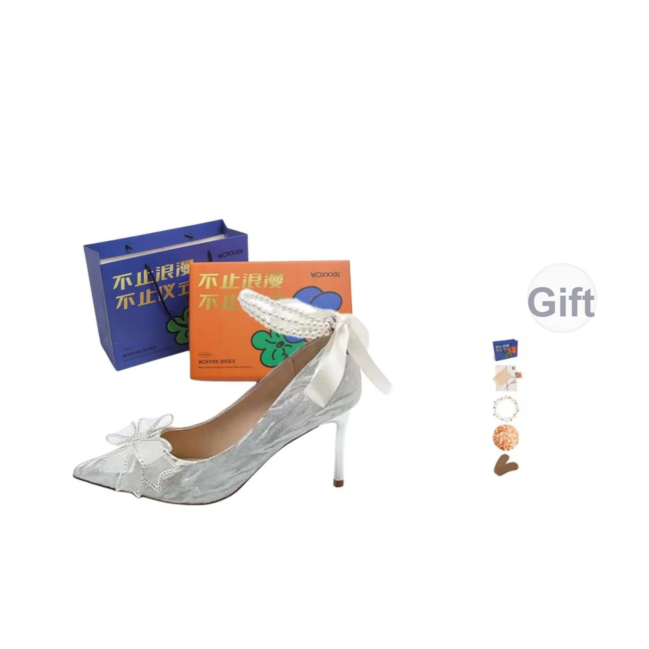 WOXXXN Низкий каблук Высокий каблук Женские