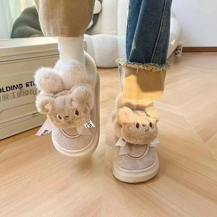 Yamada Hyakuju Slippers & Home Slippers Sand, Coffee-2
