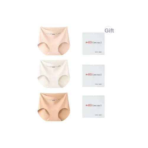 GRACEWELL Женское нижнее белье сумка для покупок 3 упаковки