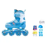 Blue+Backpack+Music Box+Helmet Protective Gear+Gift Pack