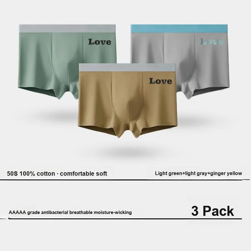 Cotton Gene Underpants Men's 3 Pack-4