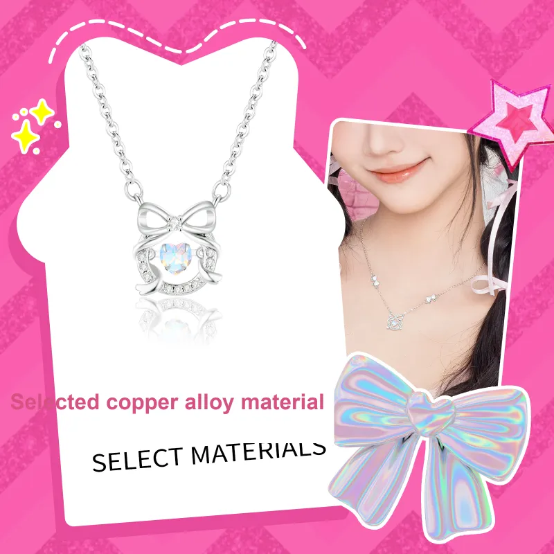 Barbie Copper Alloy Necklaces Women's-5