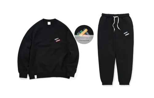 714STREET Sweatshirt Sets Unisex