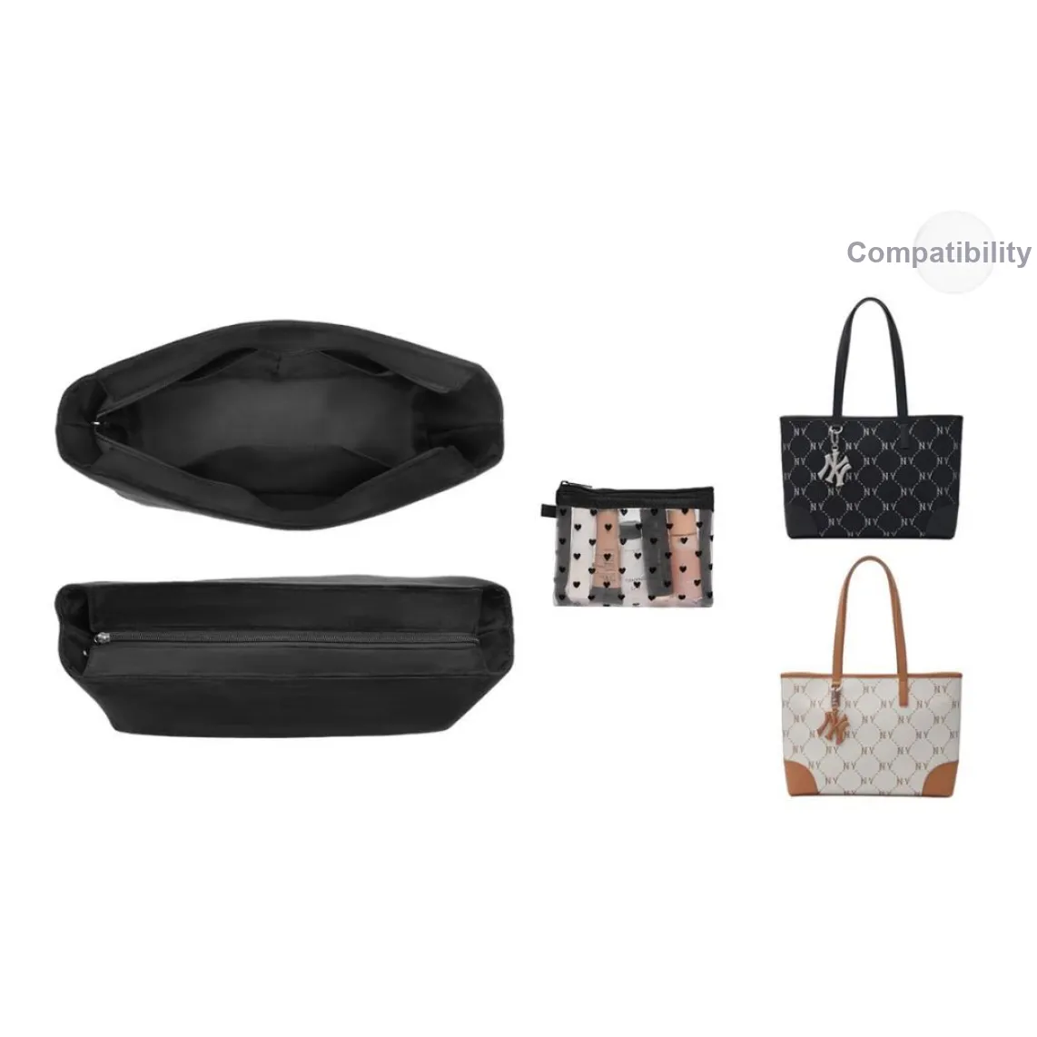 GUYI Microfiber Material Bag Accessory Unisex Black
