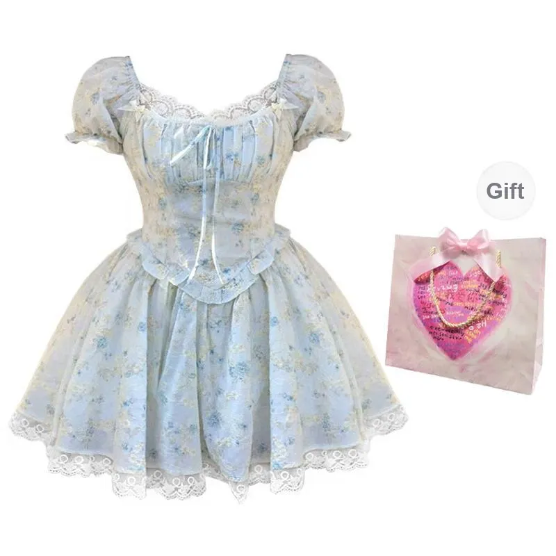 Peaches Peaches Short Sleeved Dress Women's-8